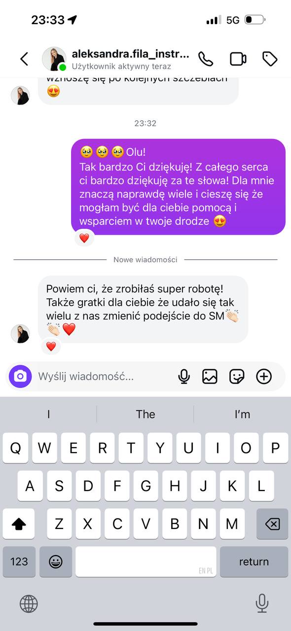 Opinia kursantki 19