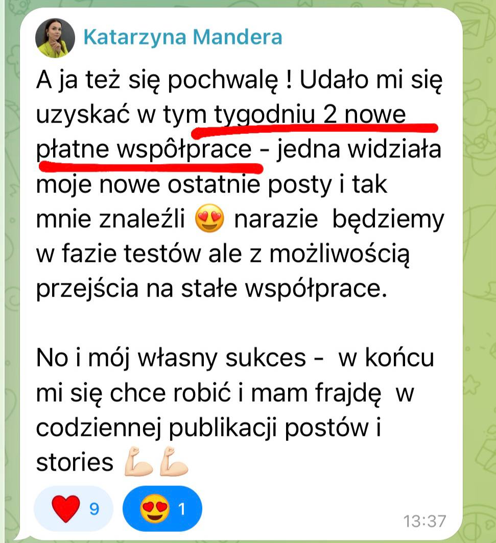Opinia kursantki 4